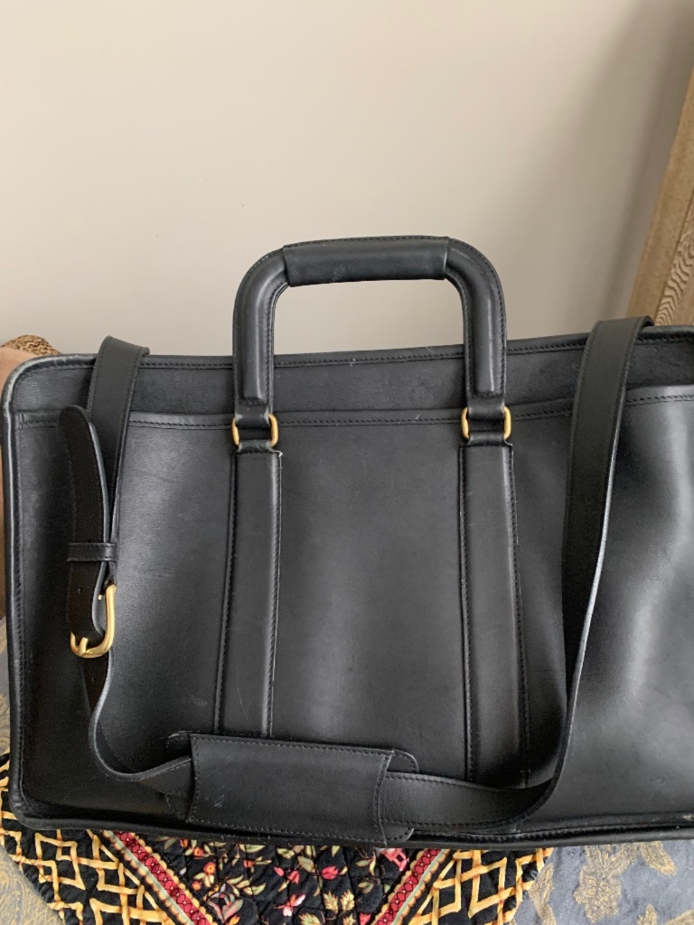Coach Briefcase black